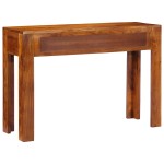 vidaXL Masă consolă, 110x35x75 cm, lemn masiv de acacia vidaXL Masă consolă, 110x35x75 cm, lemn masiv de acacia