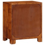 vidaXL Bufetă multicolor 50x35x60 din lemn masiv de salcâm