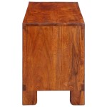 vidaXL Dulap TV multicolor 110x30x40 din lemn masiv de salcam vidaXL Dulap TV multicolor 110x30x40 din lemn masiv de salcam