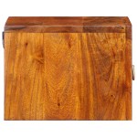 vidaXL Dulap de noapte Maro 35 x 30 x 22 cm lemn masiv de acacia