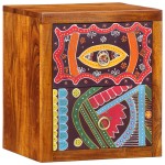 vidaXL Dulap de noapte Maro 35 x 30 x 40 cm Lemn Solid de Acacia