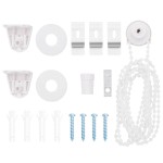 vidaXL 18 de accesorii pentru jaluzele rulante 18 mm vidaXL 18 de accesorii pentru jaluzele rulante 18 mm