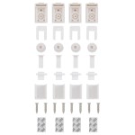 vidaXL 36 de accesorii pentru jaluzele rulante vidaXL 36 de accesorii pentru jaluzele rulante