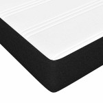 vidaXL Saltea cu arcuri buzunar de copii, negru 80x160 cm textil vidaXL Saltea cu arcuri buzunar de copii, negru 80x160 cm textil
