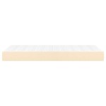 vidaXL Saltea cu arcuri buzunar de copii, crem 80x160 cm textil vidaXL Saltea cu arcuri buzunar de copii, crem 80x160 cm textil