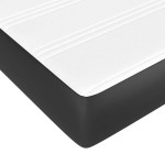 vidaXL Saltea cu arcuri buzunar copii negru 80x160cm piele artificială vidaXL Saltea cu arcuri buzunar copii negru 80x160cm piele artificială