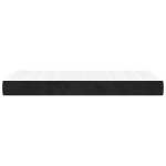 vidaXL Saltea cu arcuri buzunar de copii, negru 80x160 cm catifea vidaXL Saltea cu arcuri buzunar de copii, negru 80x160 cm catifea