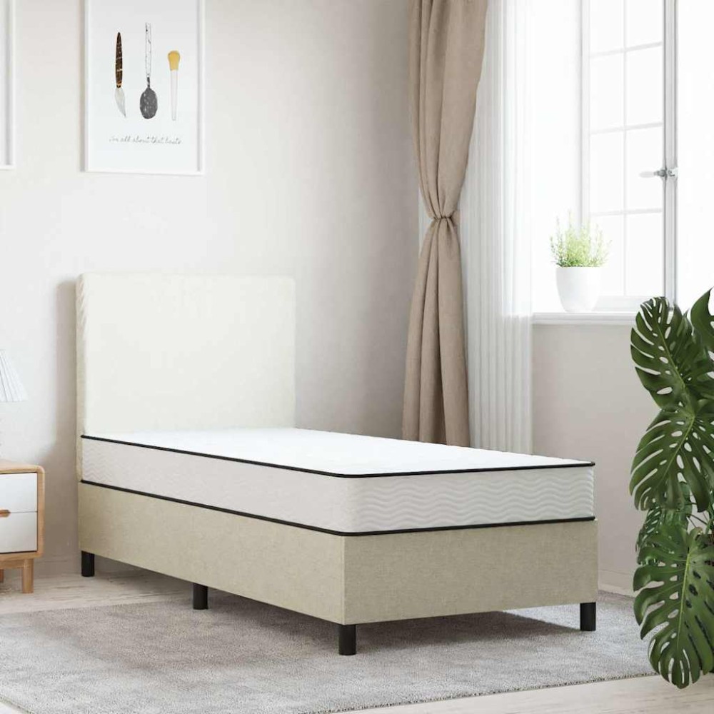 vidaXL Saltea cu arcuri bonnell de copii, fermitate medie, 80x160 cm