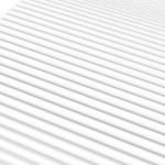 vidaXL Saltea din spumă, alb, 80x210 cm, duritate H2 H3