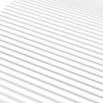 vidaXL Saltea din spumă, alb, 100x210 cm, duritate H2 H3