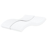 vidaXL Saltea din spumă, alb, 200x210 cm, duritate H2 H3 vidaXL Saltea din spumă, alb, 200x210 cm, duritate H2 H3