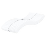 vidaXL Saltea din spumă, alb, 90x220 cm, duritate H2 H3 vidaXL Saltea din spumă, alb, 90x220 cm, duritate H2 H3