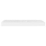 vidaXL Saltea din spumă, alb, 140x220 cm, duritate H2 H3 vidaXL Saltea din spumă, alb, 140x220 cm, duritate H2 H3