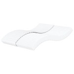 vidaXL Saltea din spumă, alb, 200x220 cm, duritate H2 H3 vidaXL Saltea din spumă, alb, 200x220 cm, duritate H2 H3