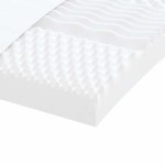vidaXL Saltea din spumă, alb, 160x210 cm, 7 zone, duritate 20 ILD vidaXL Saltea din spumă, alb, 160x210 cm, 7 zone, duritate 20 ILD