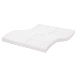 vidaXL Saltea din spumă, alb, 180x210 cm, 7 zone, duritate 20 ILD vidaXL Saltea din spumă, alb, 180x210 cm, 7 zone, duritate 20 ILD