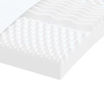 vidaXL Saltea din spumă, alb, 80x220 cm, duritate 7 zone 20 ILD vidaXL Saltea din spumă, alb, 80x220 cm, duritate 7 zone 20 ILD