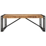 vidaXL Masuta de cafea 100x100x35 cm lemn masiv de mango vidaXL Masuta de cafea 100x100x35 cm lemn masiv de mango