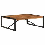 vidaXL Masuta de cafea 100x100x35 cm din lemn masiv de salcam vidaXL Masuta de cafea 100x100x35 cm din lemn masiv de salcam