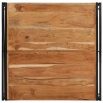vidaXL Masuta de cafea 100x100x35 cm din lemn masiv de salcam vidaXL Masuta de cafea 100x100x35 cm din lemn masiv de salcam
