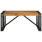 vidaXL Masuta de cafea 80x80x35 cm din lemn masiv de salcam vidaXL Masuta de cafea 80x80x35 cm din lemn masiv de salcam