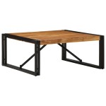 vidaXL Masuta de cafea 80x80x35 cm din lemn masiv de salcam vidaXL Masuta de cafea 80x80x35 cm din lemn masiv de salcam