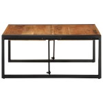 vidaXL Masuta de cafea 80x80x35 cm din lemn masiv de salcam vidaXL Masuta de cafea 80x80x35 cm din lemn masiv de salcam