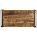 vidaXL Măsuță de cafea, 100x50x35 cm, lemn masiv de mango brut vidaXL Măsuță de cafea, 100x50x35 cm, lemn masiv de mango brut