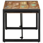 vidaXL Masuta de cafea multicolora 80x40x35 cm lemn masiv recuperat