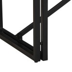 vidaXL Masuta de cafea multicolora 80x40x35 cm lemn masiv recuperat