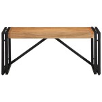 vidaXL Masuta de cafea 80x40x35 cm din lemn masiv de salcam vidaXL Masuta de cafea 80x40x35 cm din lemn masiv de salcam