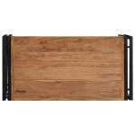 vidaXL Masuta de cafea 80x40x35 cm din lemn masiv de salcam vidaXL Masuta de cafea 80x40x35 cm din lemn masiv de salcam