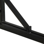 vidaXL Masuta de cafea multicolora 50x50x35 cm lemn masiv recuperat