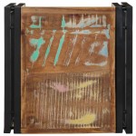 vidaXL Masuta de cafea multicolora 40x40x35 cm lemn masiv recuperat