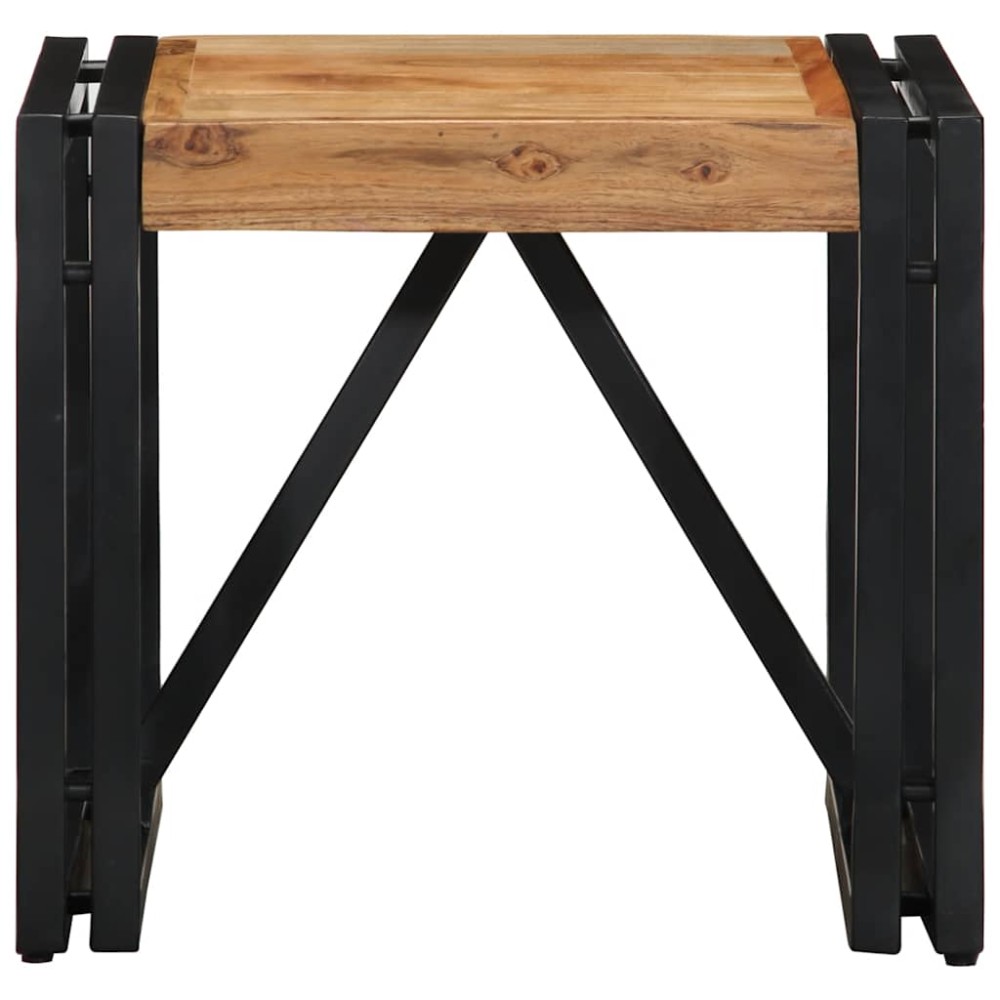 vidaXL Masuta de cafea 40x40x35 cm din lemn masiv de salcam
