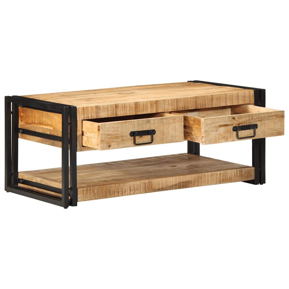 vidaXL Masuta de cafea 90x50x38 cm lemn masiv de mango