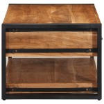 vidaXL Masuta de cafea 90x50x38 cmdin lemn masiv de salcam vidaXL Masuta de cafea 90x50x38 cmdin lemn masiv de salcam