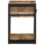 vidaXL Noptiere 2 buc 40x35x50 cm lemn masiv de mango