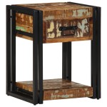 vidaXL Dulap de noapte 2 pcs 40 x 35 x 50 cm Lemn masiv reciclat vidaXL Dulap de noapte 2 pcs 40 x 35 x 50 cm Lemn masiv reciclat