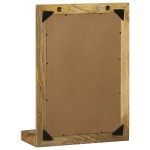 vidaXL Oglindă de baie 50x22x70 cm din lemn masiv de mango brut vidaXL Oglindă de baie 50x22x70 cm din lemn masiv de mango brut