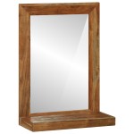 vidaXL Oglinda de baie 50x22x70 cm Lemn solid de acacia vidaXL Oglinda de baie 50x22x70 cm Lemn solid de acacia