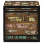 vidaXL Cufere de Depozitare 50 x 50 x 50 cm Lemn masiv recuperat