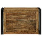 vidaXL Cufăr de depozitare - 80 x 50 x 50 cm, din lemn masiv de mango vidaXL Cufăr de depozitare - 80 x 50 x 50 cm, din lemn masiv de mango