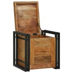 vidaXL Cufere de Depozitare Maro 40 x 40 x 40 cm Lemn masiv de acacia vidaXL Cufere de Depozitare Maro 40 x 40 x 40 cm Lemn masiv de acacia