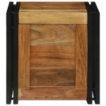 vidaXL Cufere de Depozitare Maro 40 x 40 x 40 cm Lemn masiv de acacia vidaXL Cufere de Depozitare Maro 40 x 40 x 40 cm Lemn masiv de acacia