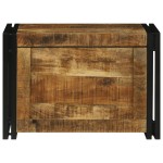 vidaXL Cutie de depozitare 60 x 40 x 41 cm - din lemn masiv de mango
