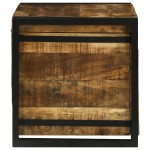 vidaXL Cutie de depozitare 60 x 40 x 41 cm - din lemn masiv de mango