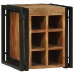vidaXL Răcitor de vin 34.5x35x39 cm Lemn solid de acacia vidaXL Răcitor de vin 34.5x35x39 cm Lemn solid de acacia