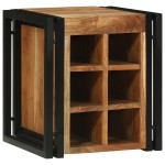 vidaXL Răcitor de vin 34.5x35x39 cm Lemn solid de acacia vidaXL Răcitor de vin 34.5x35x39 cm Lemn solid de acacia