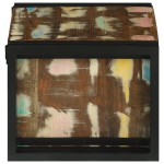 vidaXL Raft vin 46x35x27.5 cm din lemn recuperat vidaXL Raft vin 46x35x27.5 cm din lemn recuperat